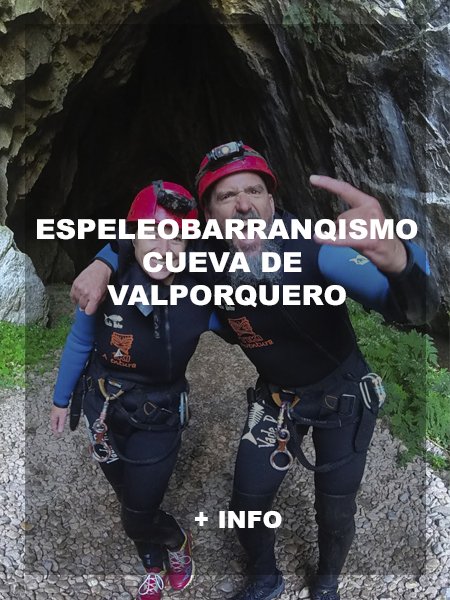Espeleobarranquismo en la Cueva de Valporquero